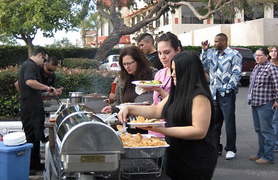 California Mexican taco catering makes your party a fiesta.